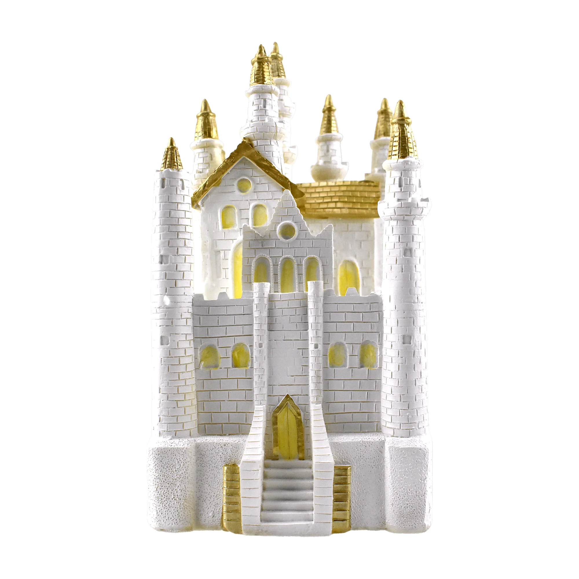 Minature Fantasy Castle Decoration, 9-1/2-inch - Image 2
