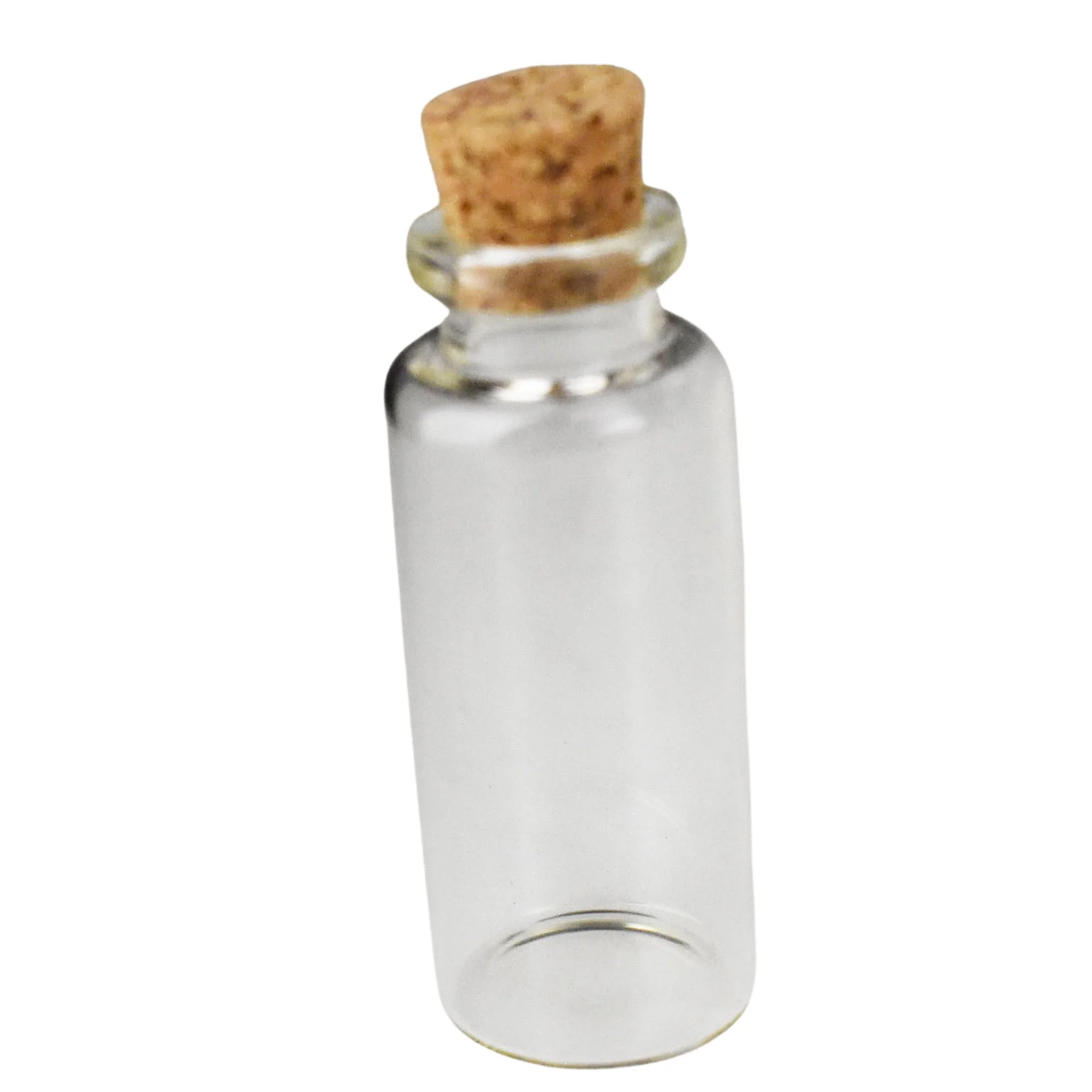 Mini Glass Container Bottles, Assorted Sizes, 4-Piece - Image 3