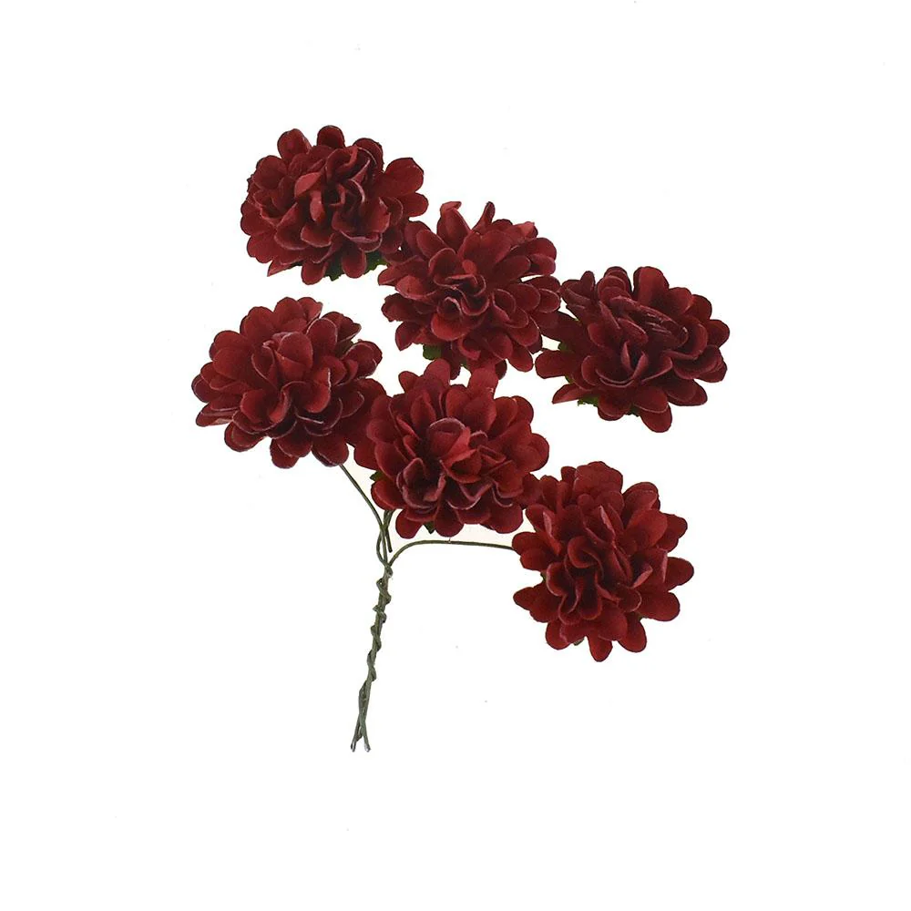Mini Paper Craft Carnation Stems, 1-1/2-Inch, 12-Count - Image 2