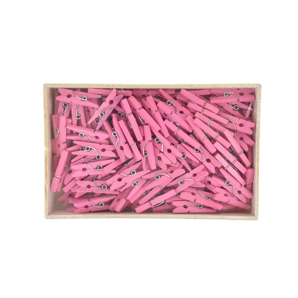 Mini Wooden Clothespins, 1-Inch, 144-Count - Image 4