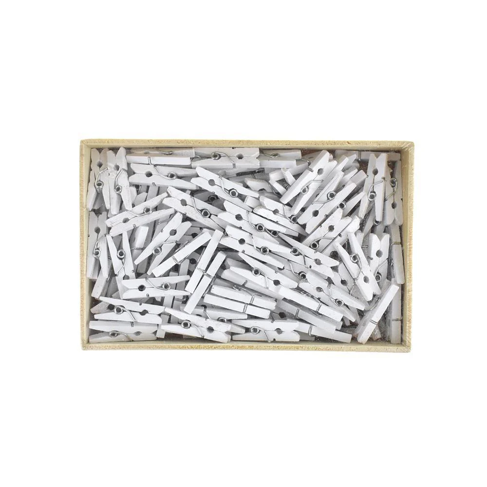 Mini Wooden Clothespins, 1-Inch, 144-Count - Image 5