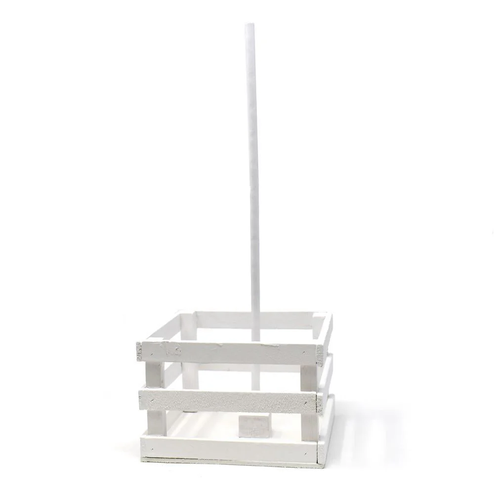 Mini Wooden Crate with Dowel, 5-Inch - Image 6
