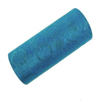 Mixed Glitter Circles Tulle Spool, 6-inch, 25-yard - Image 6