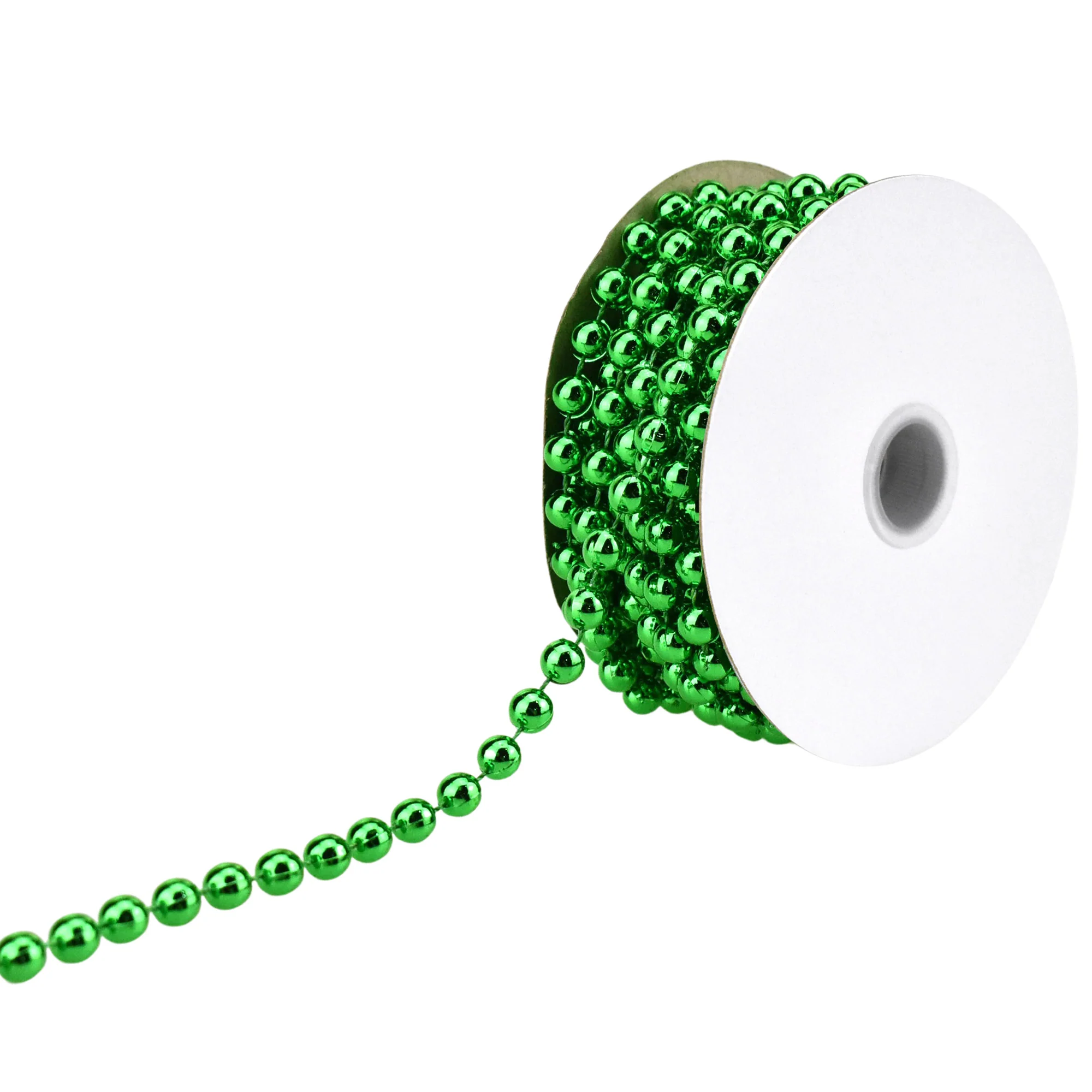 Plastic Pearls Beads String Garland, 8mm, 5/16-inch, 8-yard - Image 4