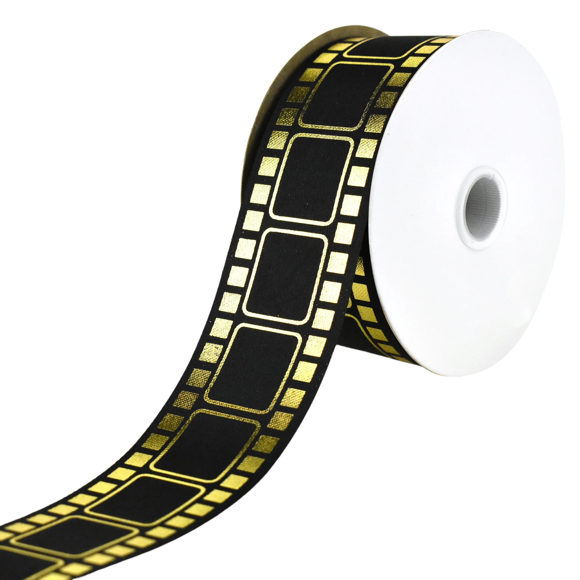 Movie Film Strip Themed Ribbon, 1-3/8-inch, 25-yard - Image 3