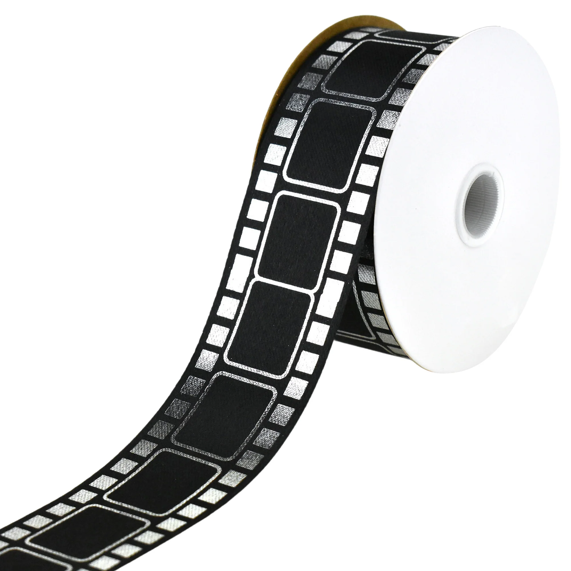 Movie Film Strip Themed Ribbon, 1-3/8-inch, 25-yard - Image 4