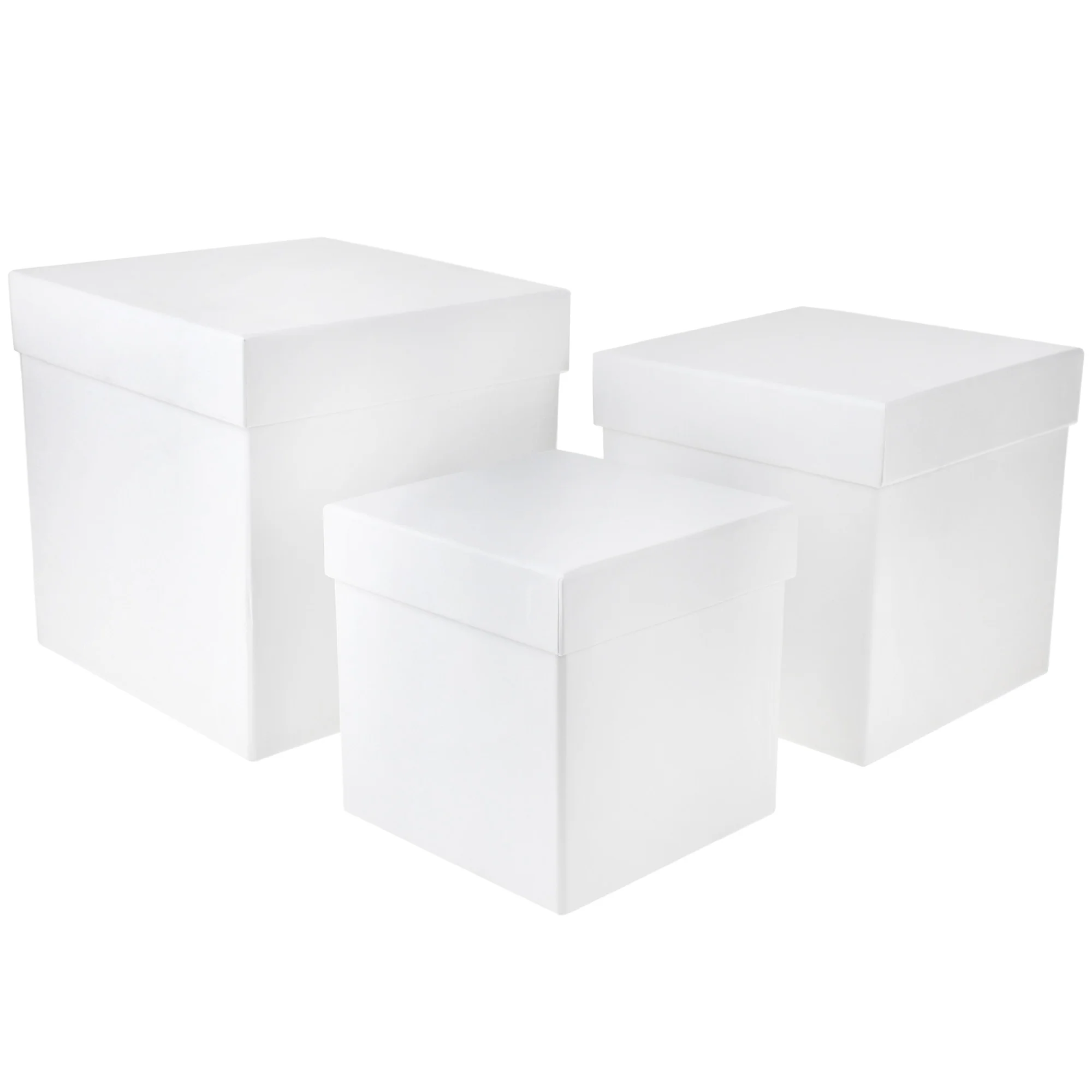 Nested Square Gift Boxes, 5-inch, 6-inch, 7-inch, 3-piece - Image 15