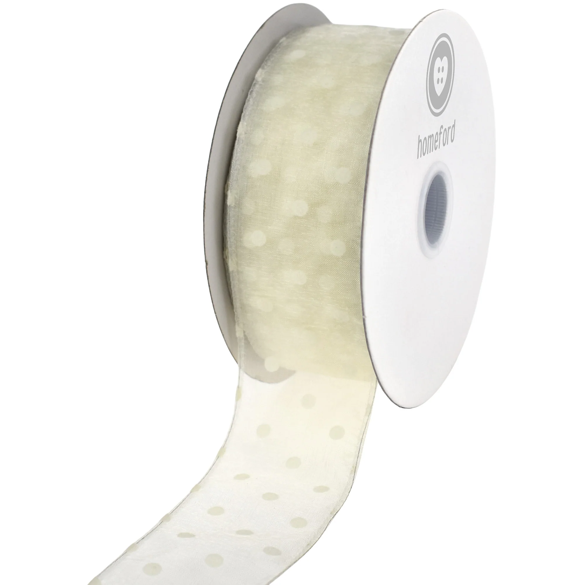 Organza Polka Dots Wired Ribbon, 2-Inch, 50-Yard - Image 22
