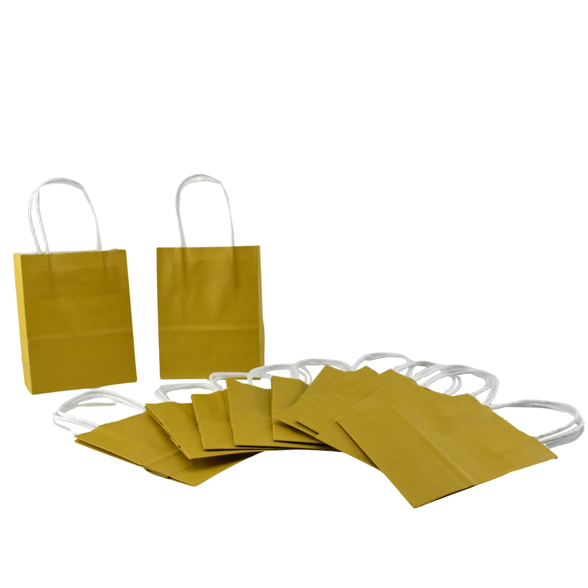 Paper Tote Treat Bags, 5-1/2-Inch x 4-1/2-Inch, 12-Count - Image 3