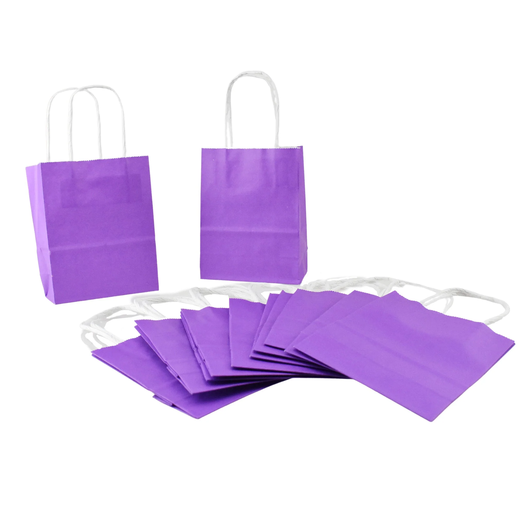 Paper Tote Treat Bags, 5-1/2-Inch x 4-1/2-Inch, 12-Count - Image 5
