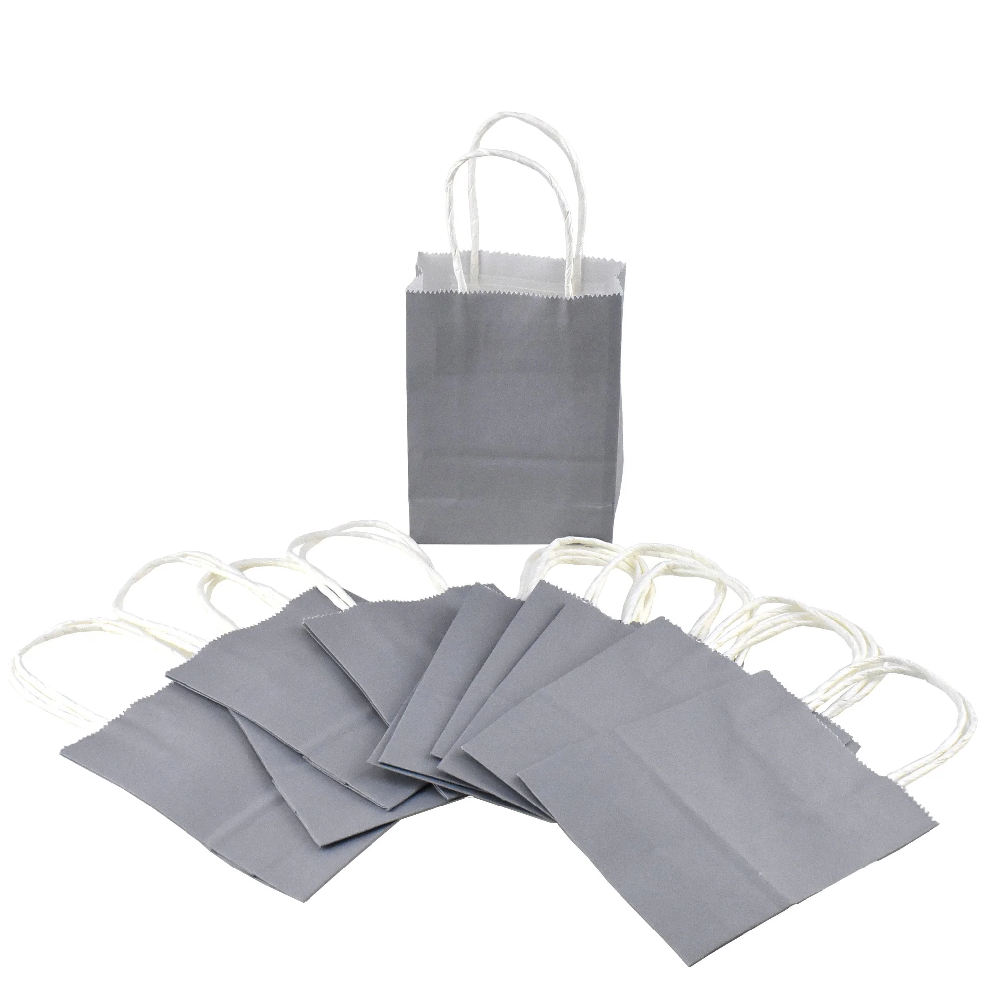 Paper Tote Treat Bags, 5-1/2-Inch x 4-1/2-Inch, 12-Count - Image 6