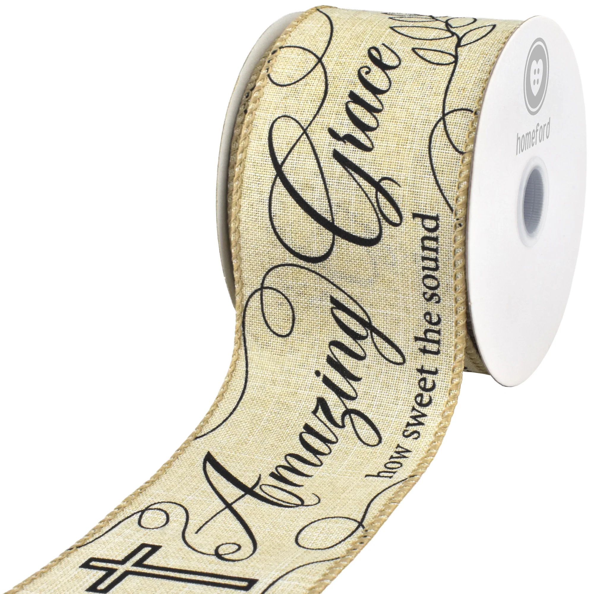 Patriotic Amazing Grace Wired Ribbon, 10-yard - Image 2