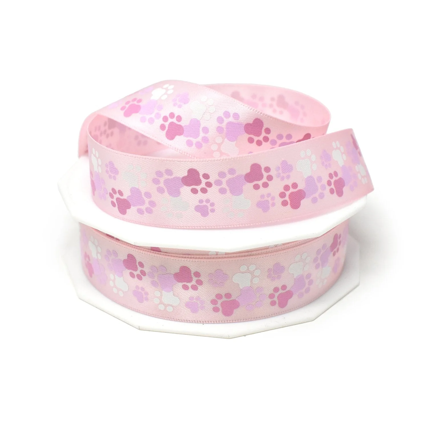 Paws Galore Precious Pets Satin Ribbon, 7/8-Inch, 20-Yard - Image 2