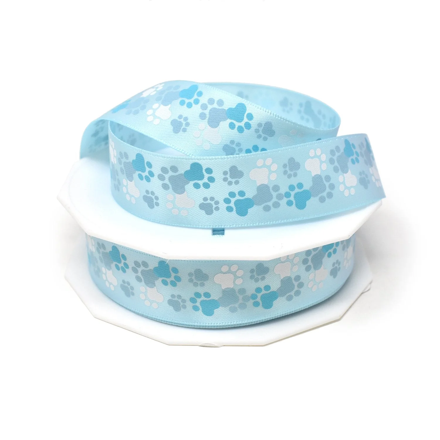 Paws Galore Precious Pets Satin Ribbon, 7/8-Inch, 20-Yard - Image 3