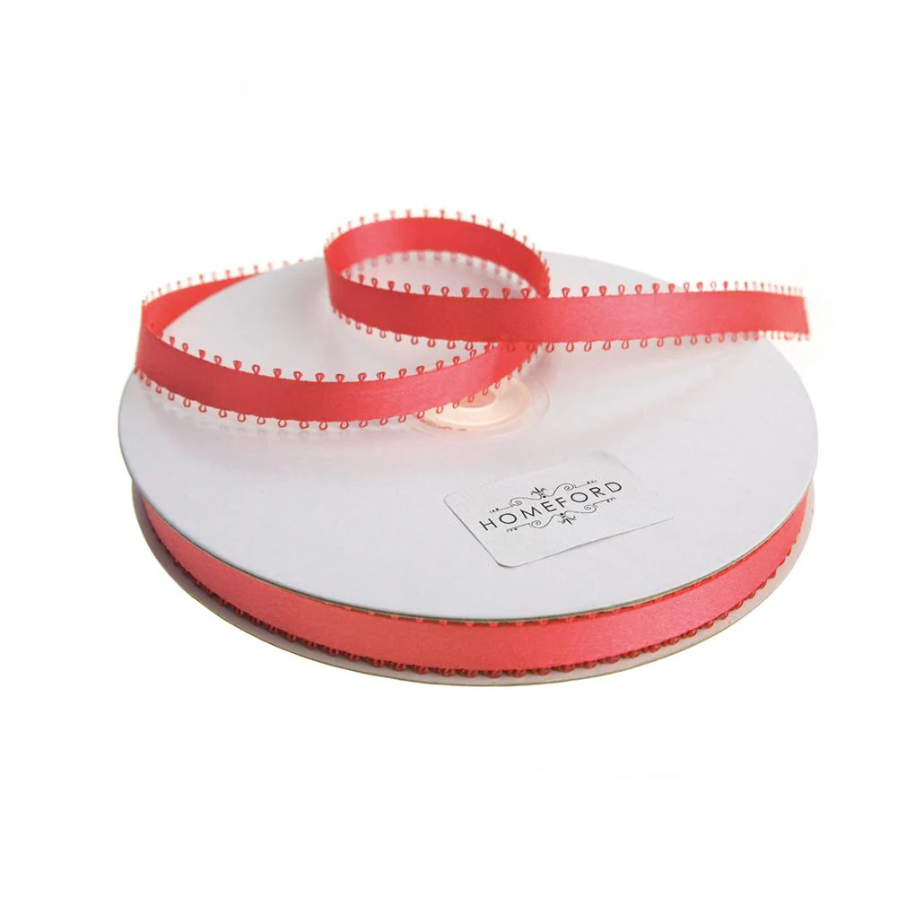 Picot Edge Double Face Satin Ribbon, 3/8-inch, 50-yard - Image 12