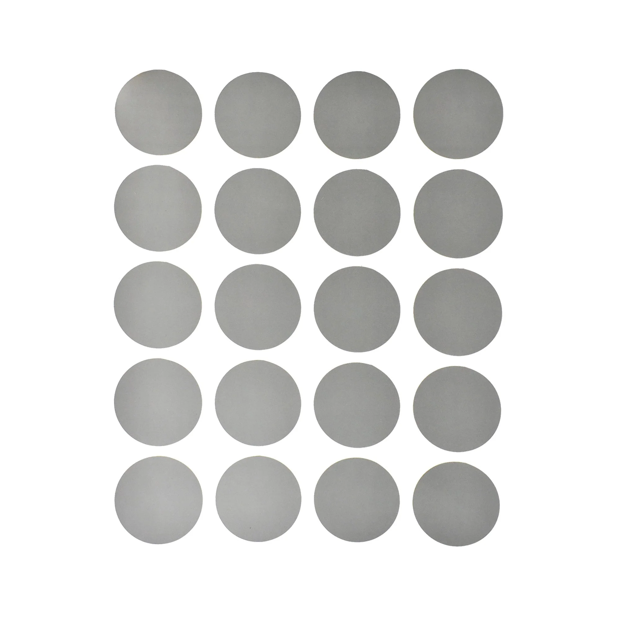 Plain Round Sticker Seals, 1-Inch, 100-Count - Image 3