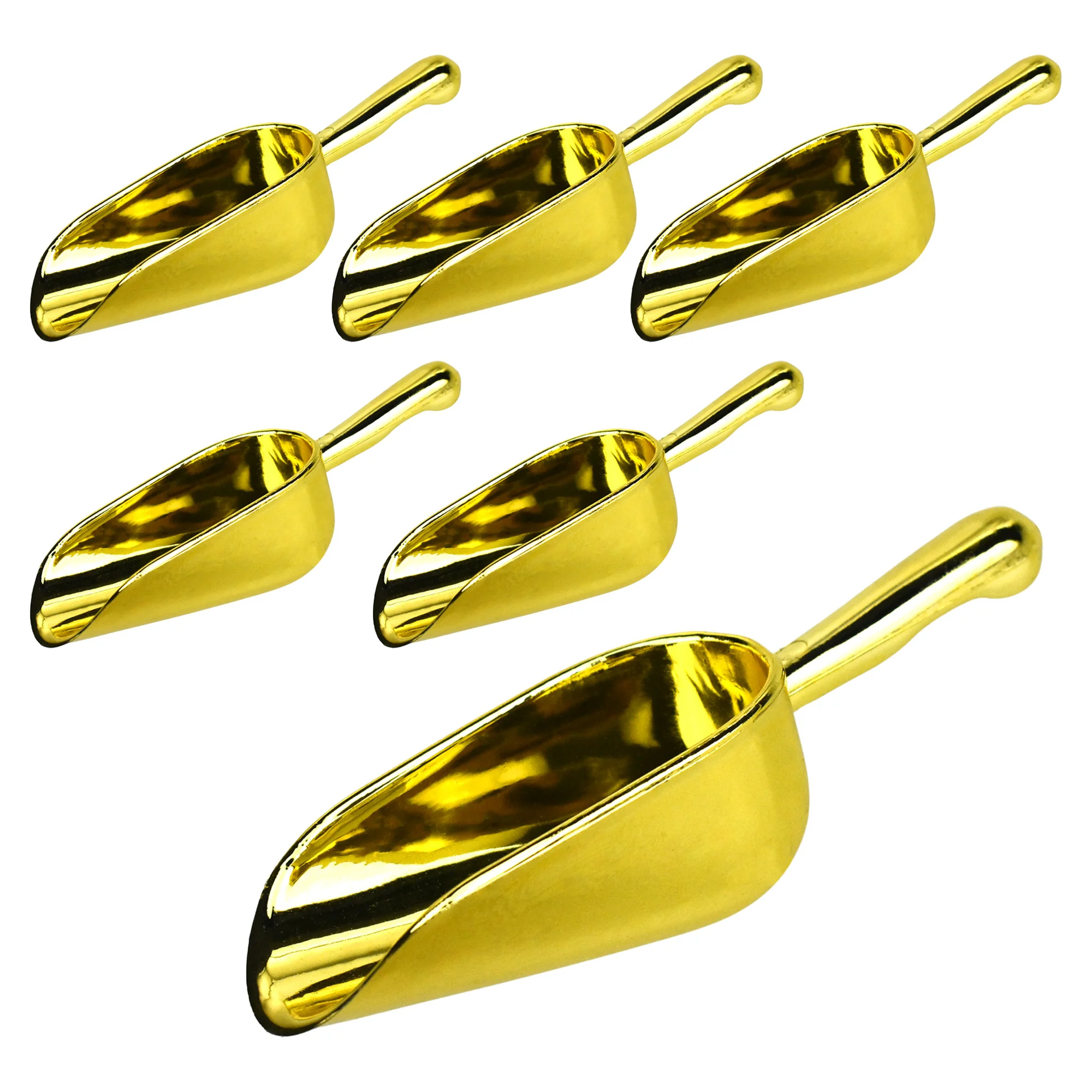 Plastic Candy Scoops Serveware Tableware, 6-1/2-inch, 6-count - Image 6
