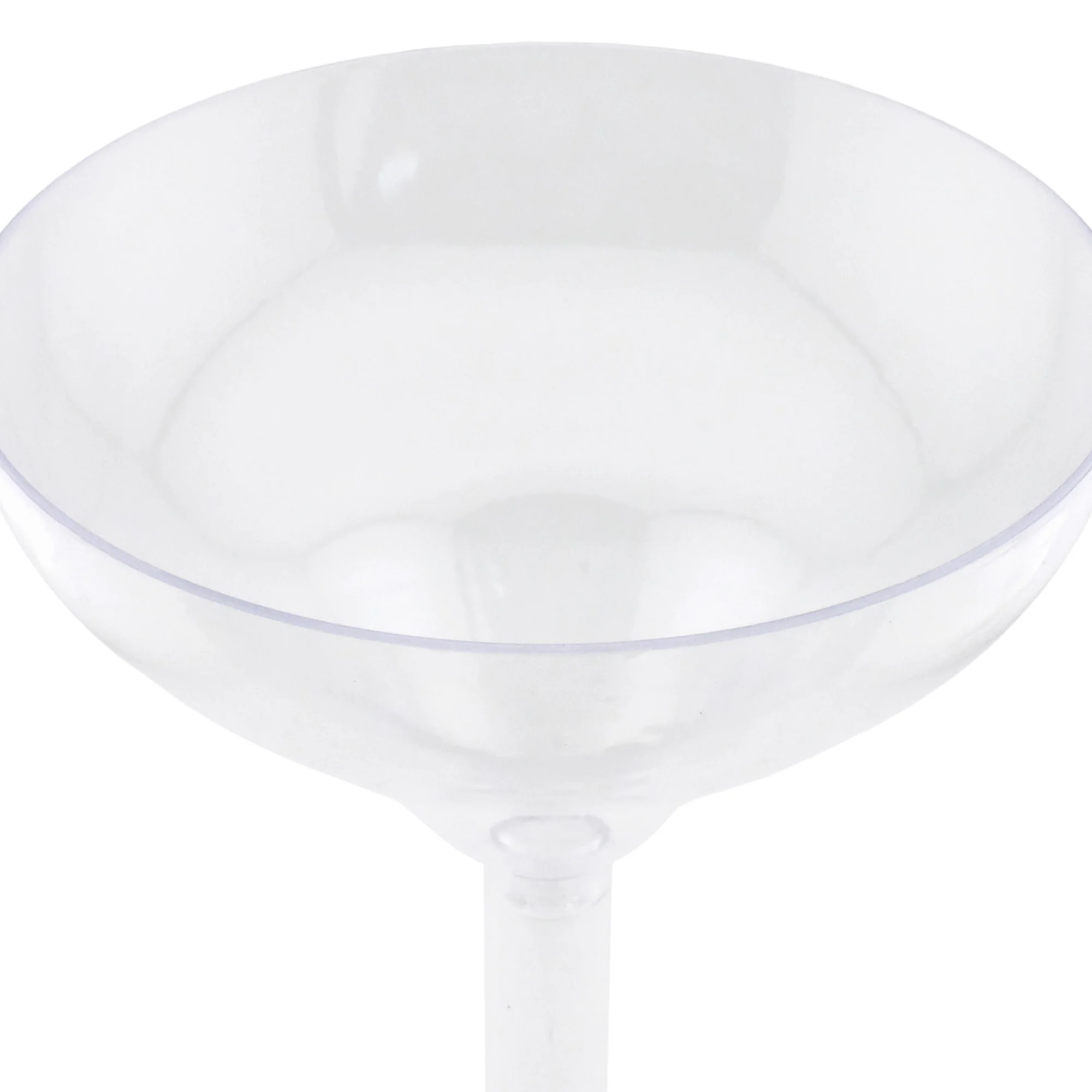 Plastic Large Margarita Glass Vase Table Centerpiece - Image 3