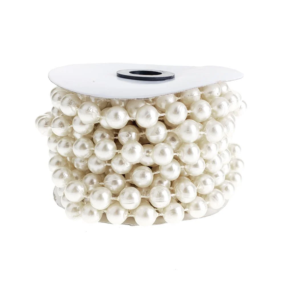 Plastic MOT Pearls, 10mm, 6-Yard - Image 2