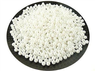 Plastic Pearl Beads Vase Filler, 10mm, 880-Piece - Image 2