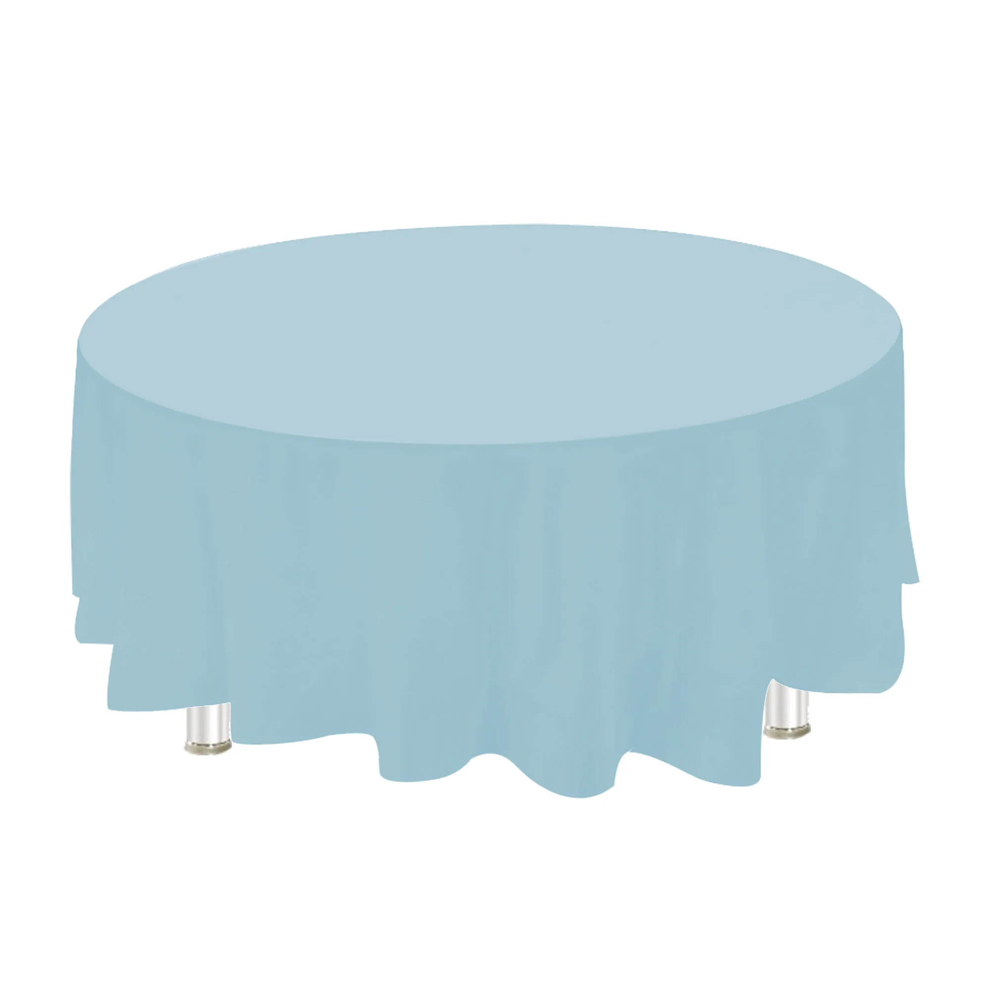 Plastic Table Cover, Round, 84-Inch - Image 19