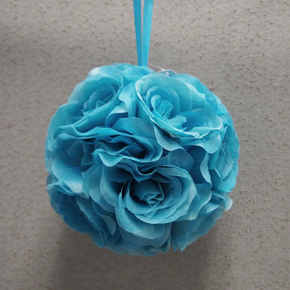 Silk Flower Kissing Balls Wedding Centerpiece, 6-Inch - Image 21