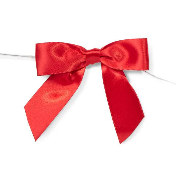 Pre-Tied Satin Bows, 7/8-Inch, 12-Piece - Image 10