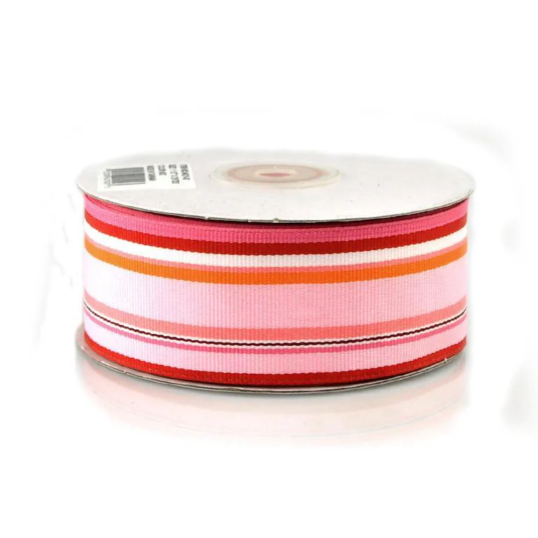 Rainbow Striped Grosgrain Ribbon, 1-1/2-Inch, 25 Yards - Image 5