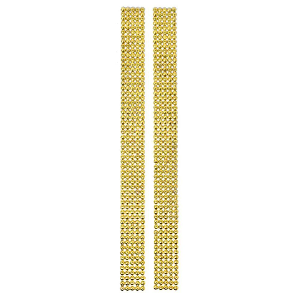 Rhinestone Dots Sticker Strips, 11-3/4-Inch, 2-Count - Image 2