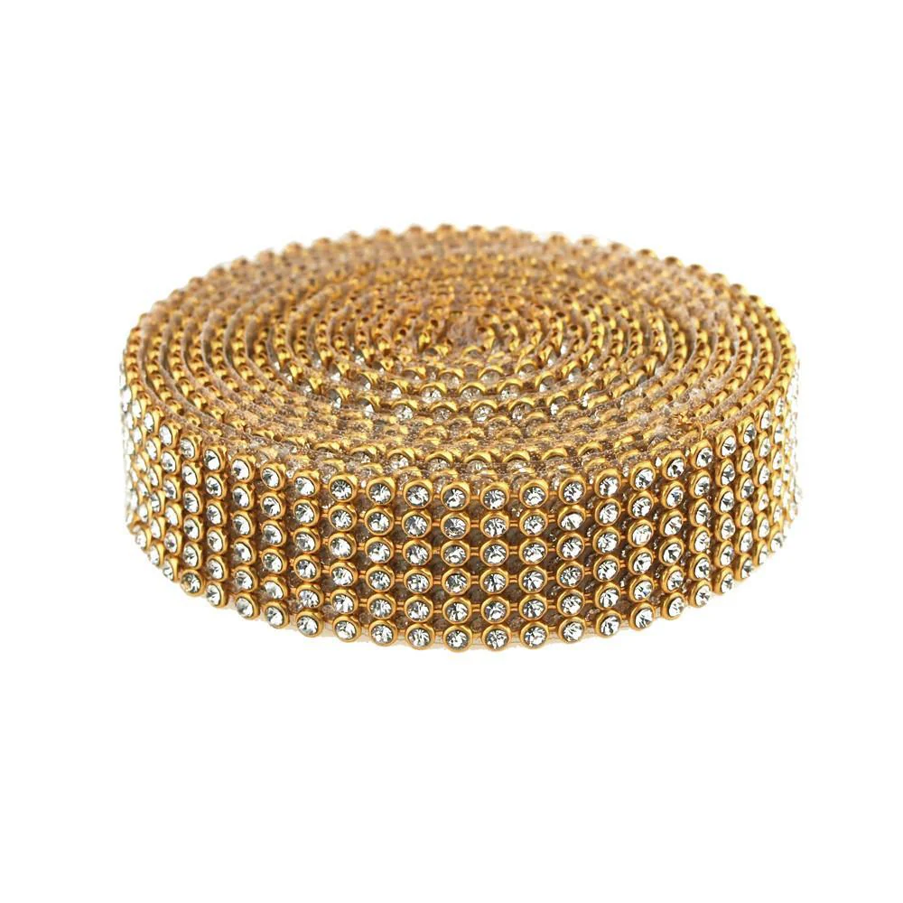 Rhinestone Ribbon Craft Trim, 2 Yards - Image 3