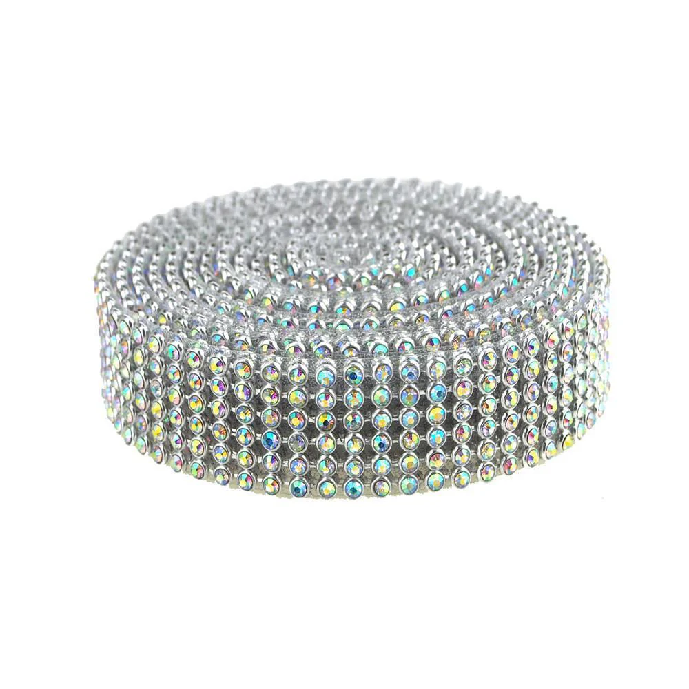 Rhinestone Ribbon Craft Trim, 2 Yards - Image 4