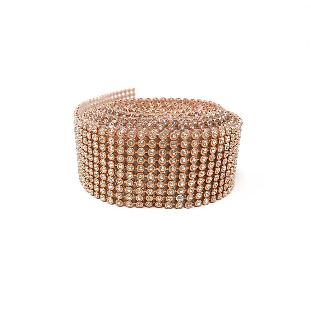 Rhinestone Ribbon Craft Trim, 2 Yards - Image 7