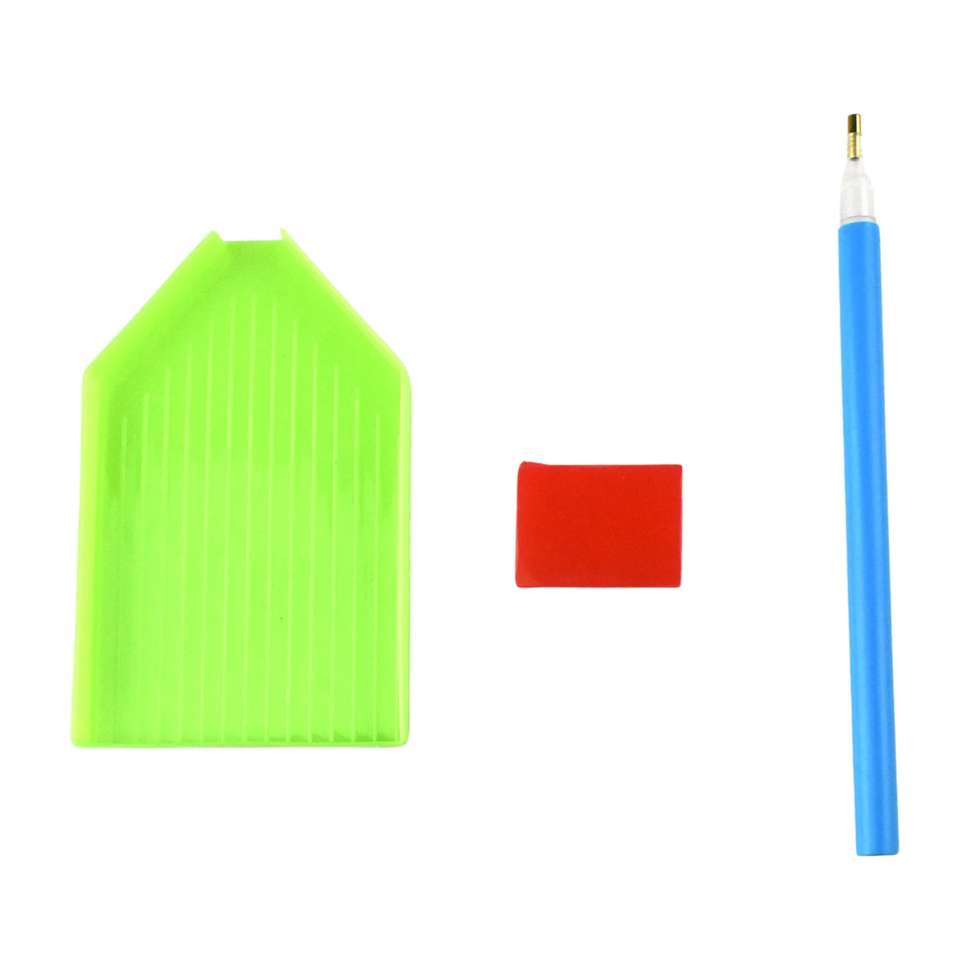 Rose Bush Diamond Gem Painting Kit, 6-5/16-inch - Image 2