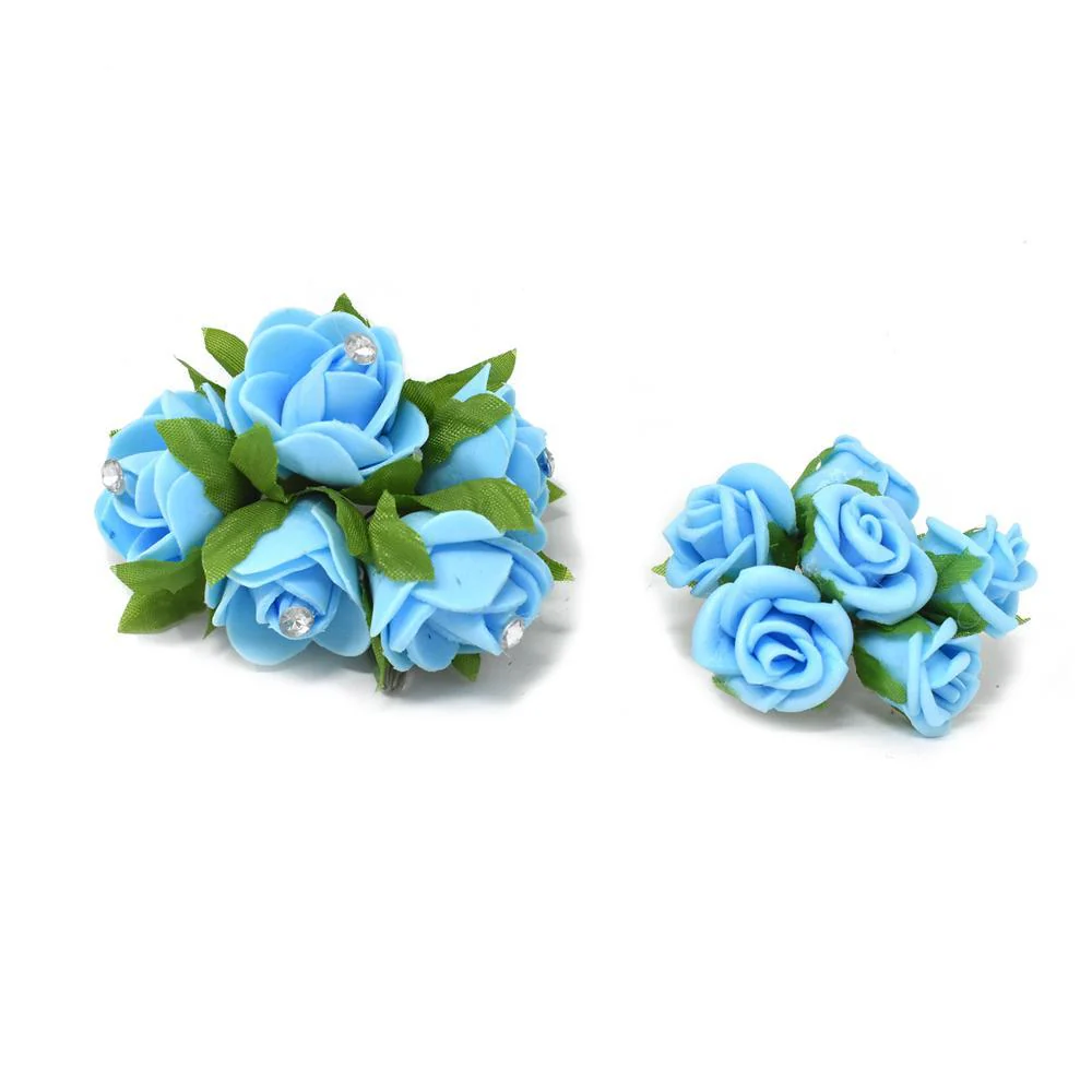 Mini Rose Floral Bouquets, 2-Pieces - Image 5