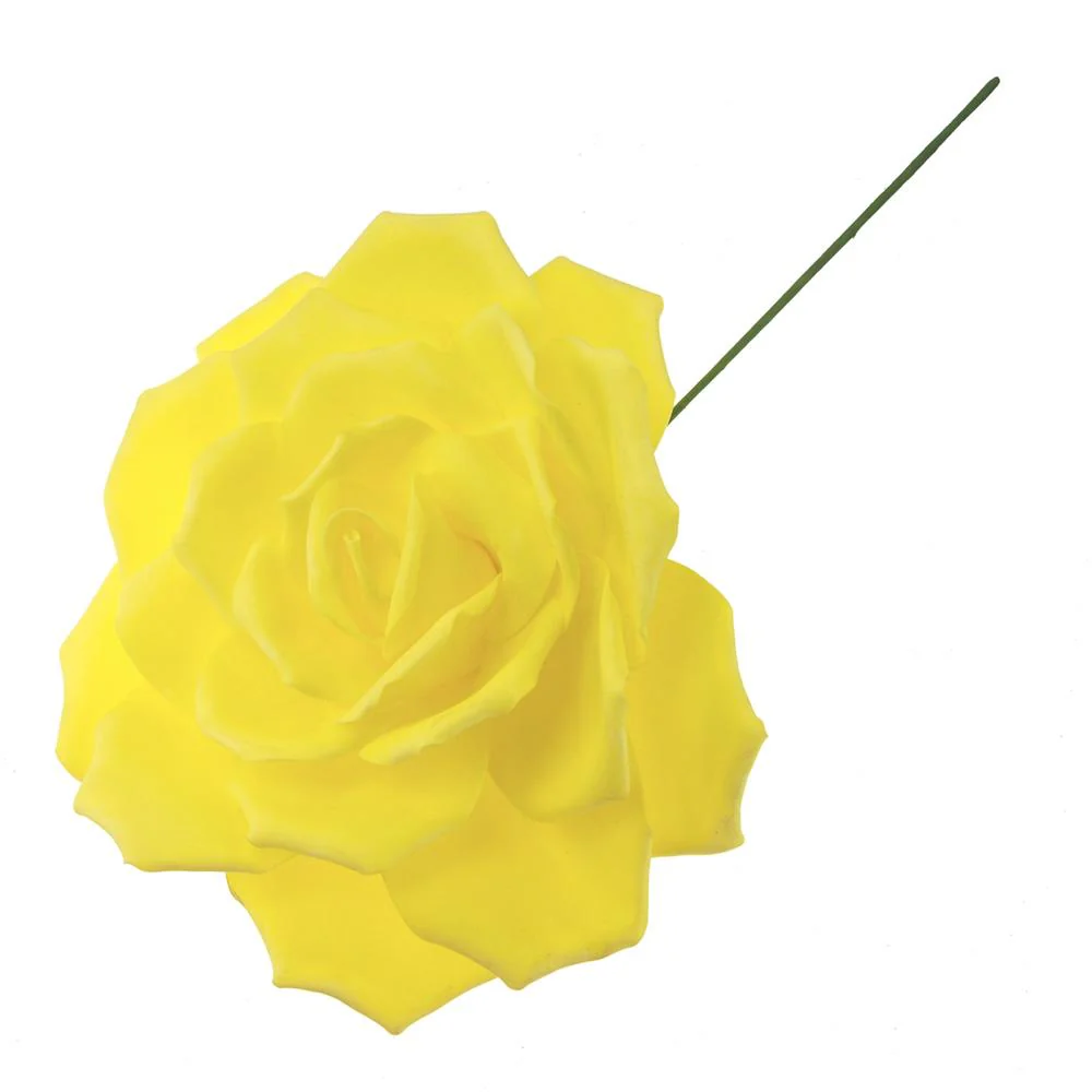 Rose Foam Flower with Stem, 13-Inch - Image 10
