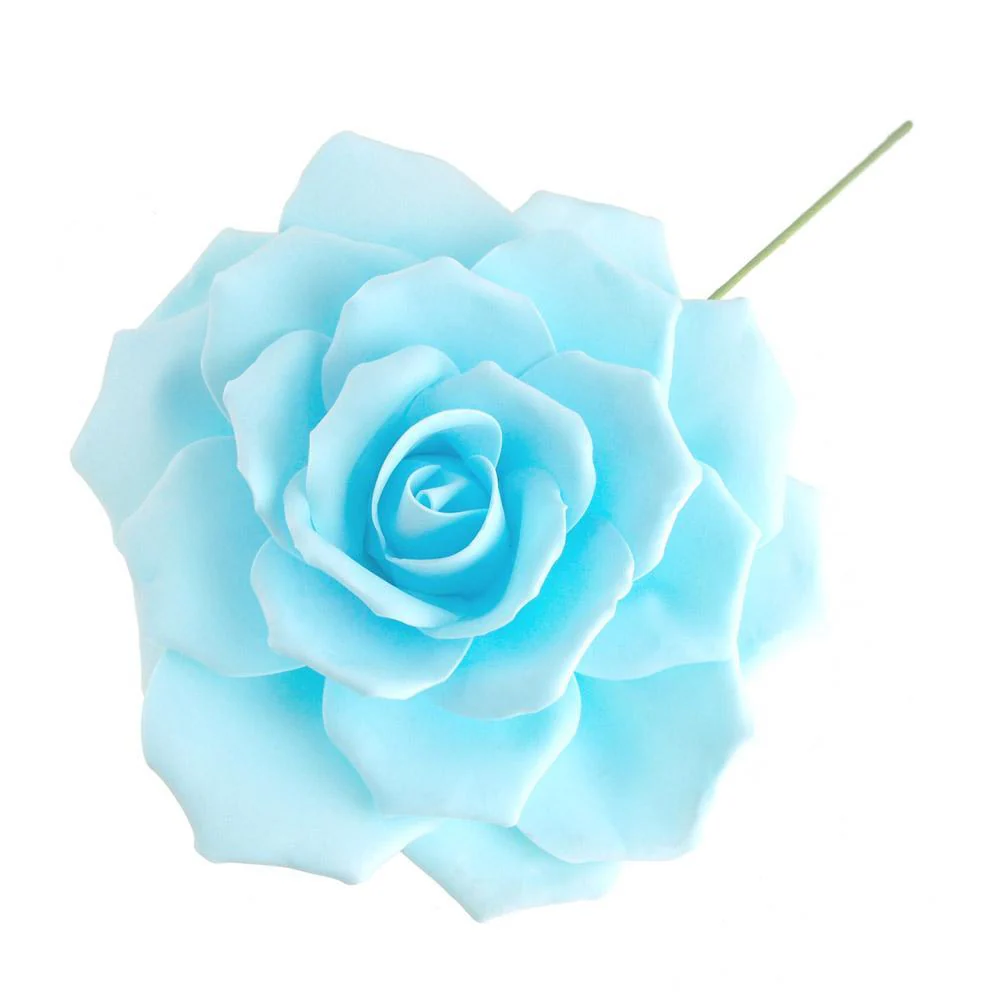 Rose Foam Flower with Stem, 13-Inch - Image 3