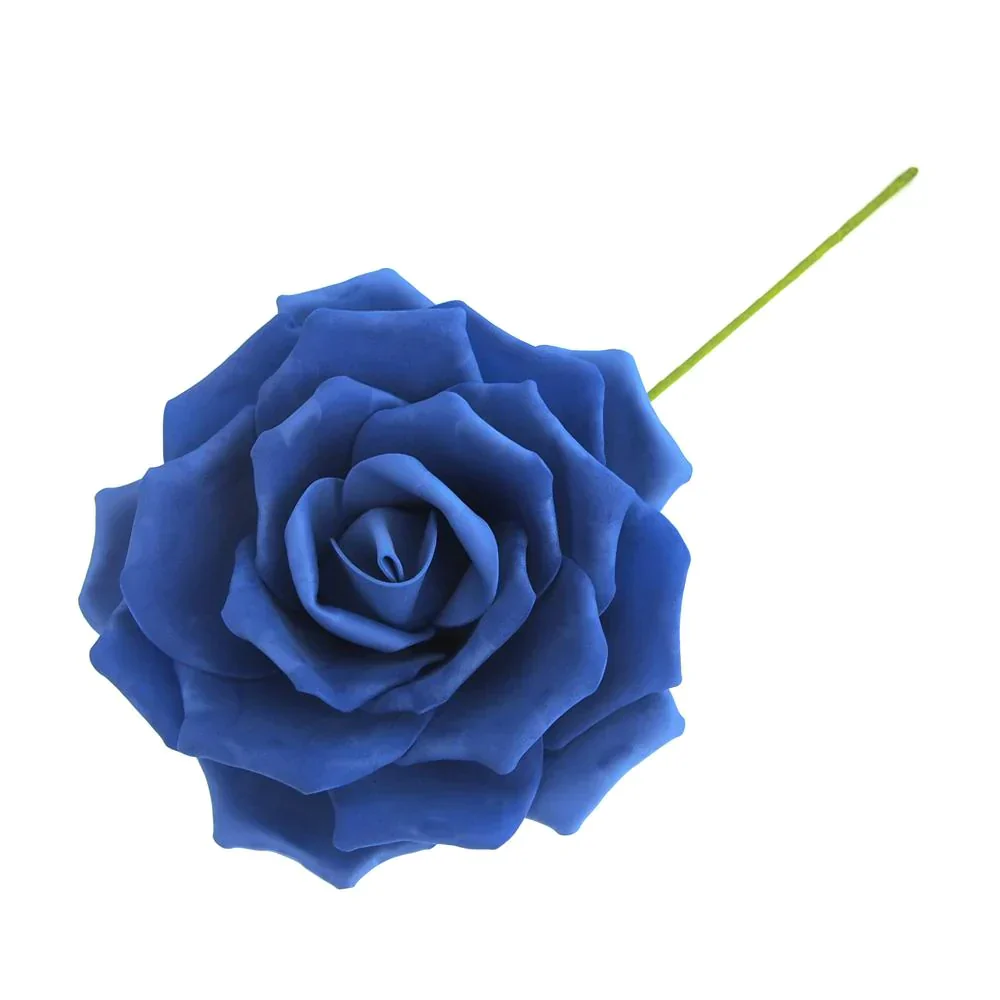 Rose Foam Flower with Stem, 9-Inch - Image 8