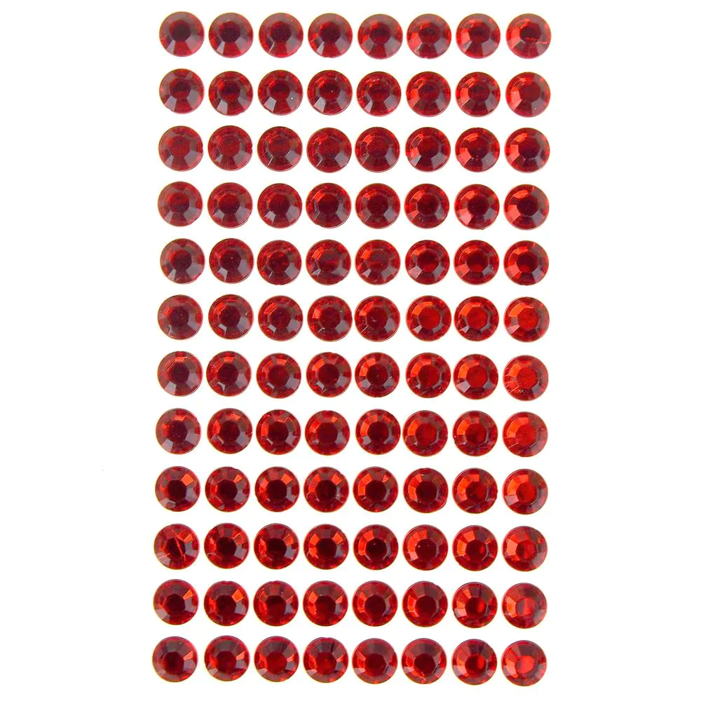 Round Adhesive Diamond Gem Stickers, 10mm - Image 8