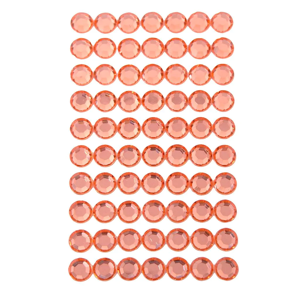 Round Adhesive Diamond Gem Stickers, 12mm - Image 8