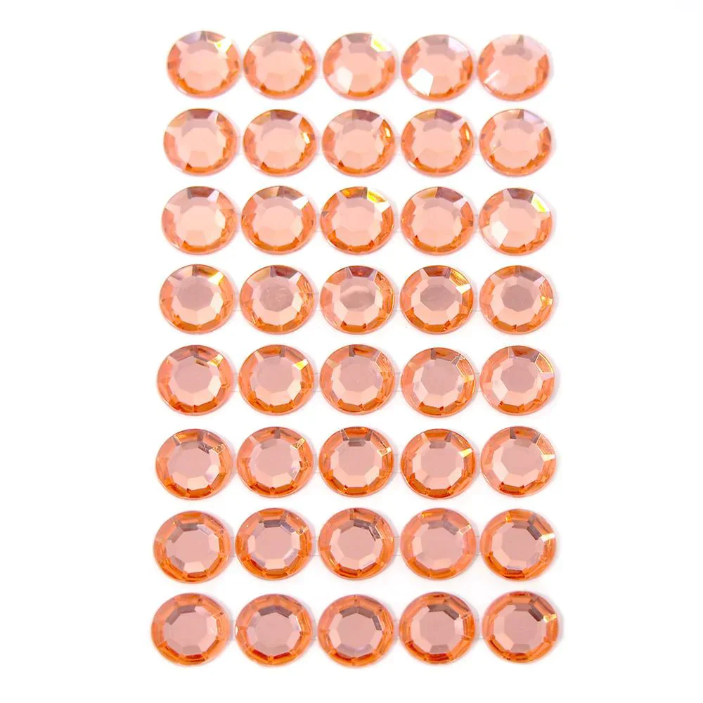 Round Adhesive Diamond Gem Stickers, 16mm - Image 6