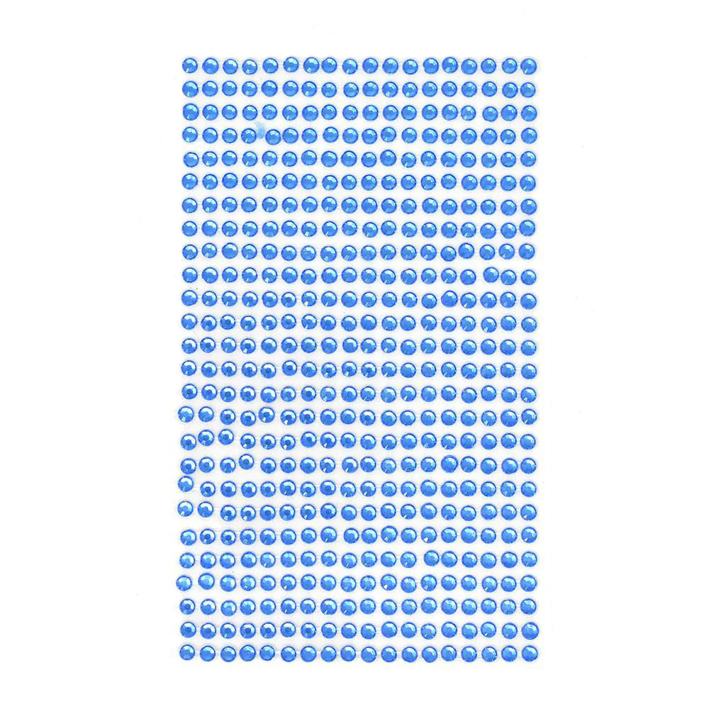 Round Adhesive Diamond Gem Stickers, 4mm - Image 6