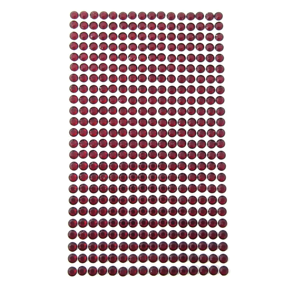 Round Adhesive Diamond Gem Stickers, 5mm - Image 10