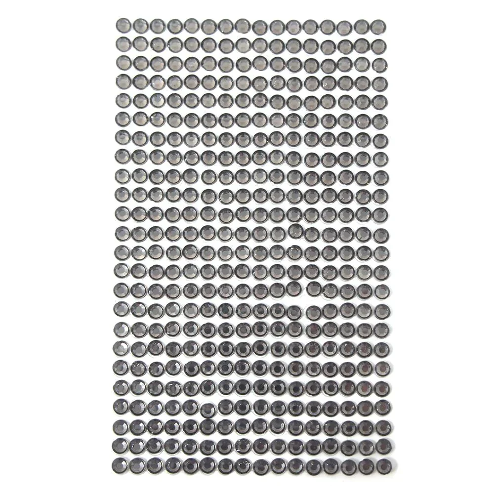 Round Adhesive Diamond Gem Stickers, 5mm - Image 6