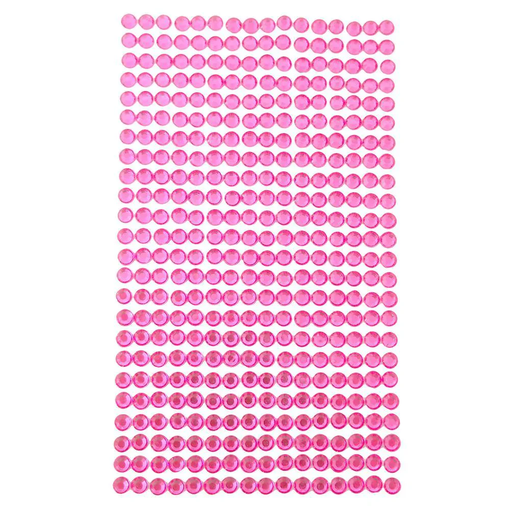Round Adhesive Diamond Gem Stickers, 5mm - Image 7