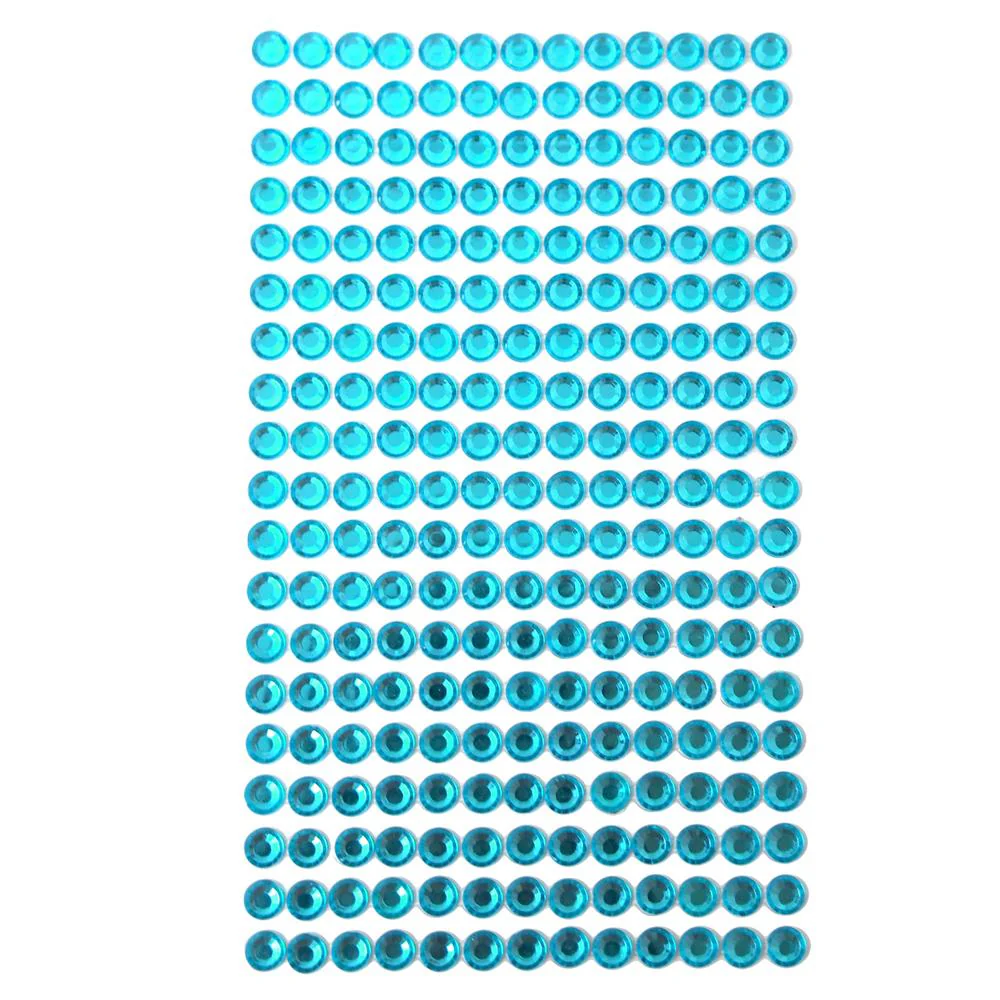 Round Adhesive Diamond Gem Stickers, 6mm - Image 5