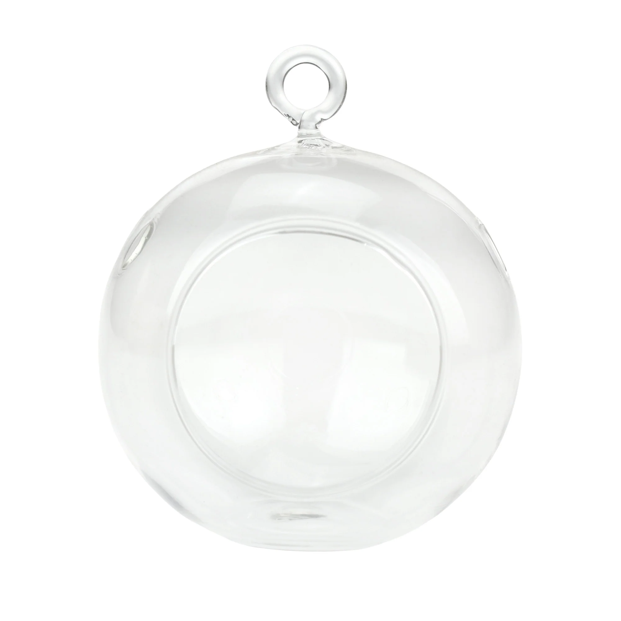 Round Glass Terrarium Air Plant Home Decor, 3-inch