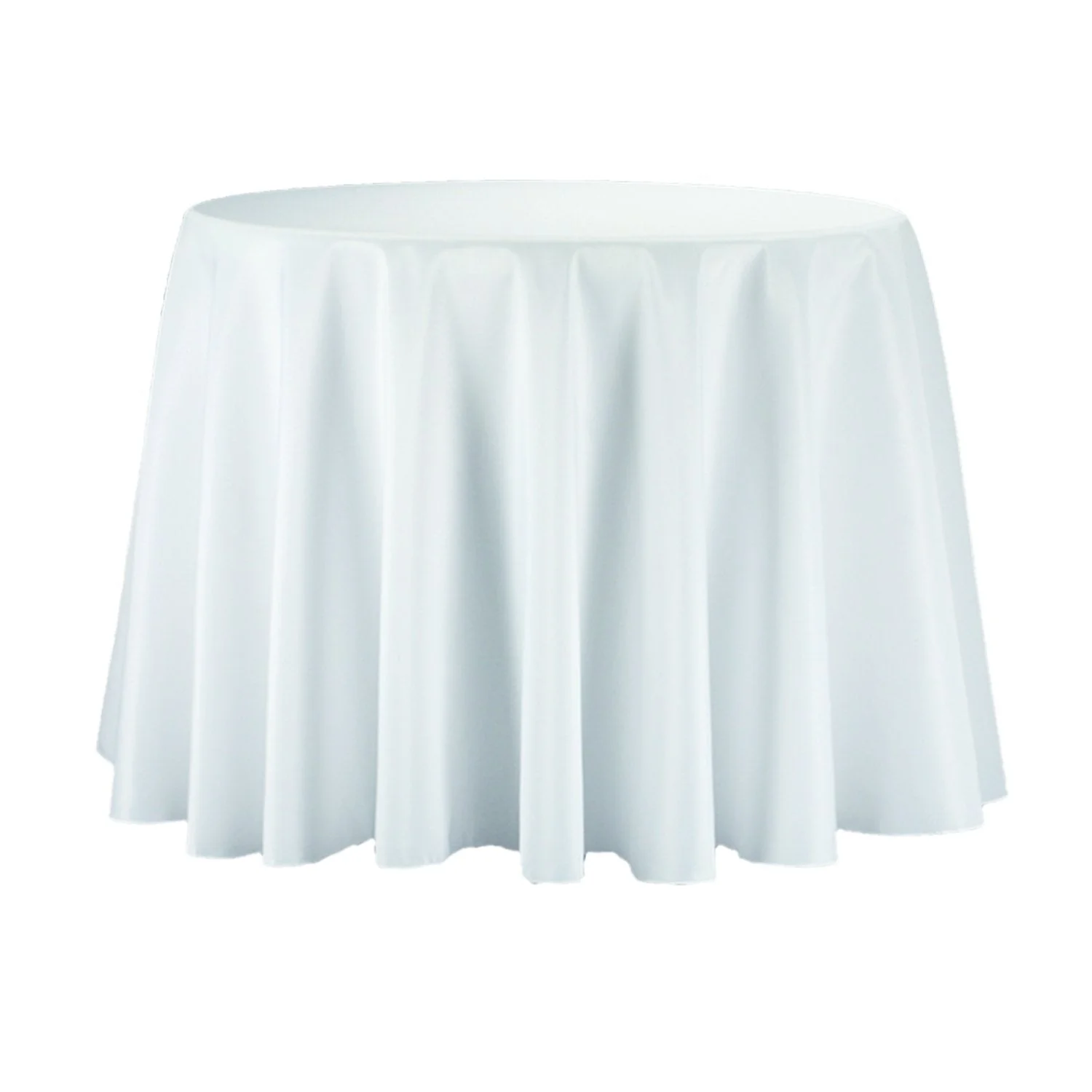 Round Polyester Tablecloth, 90-Inch - Image 3