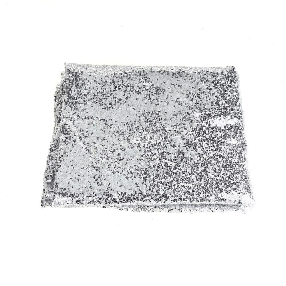 Round Sequin Tablecloth Cover, 118-Inch - Image 3