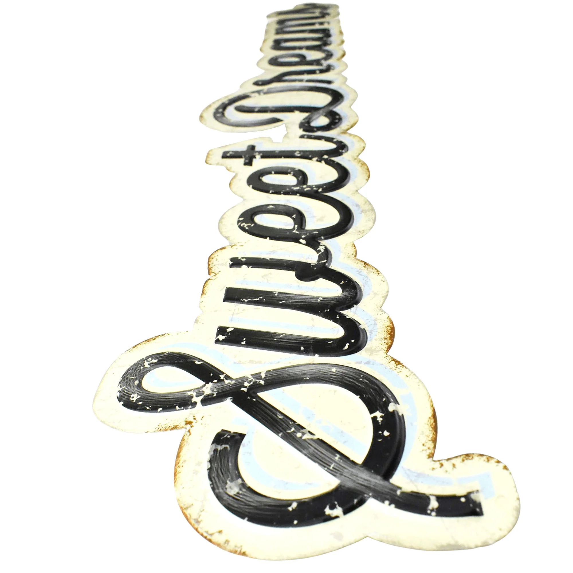 Rustic "Sweet Dreams" Hanging Metallic Sign, 35-Inch - Image 3