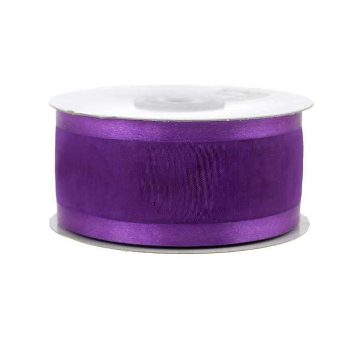 Satin-Edge Sheer Organza Ribbon, 1-1/2-inch, 25-yard - Image 24